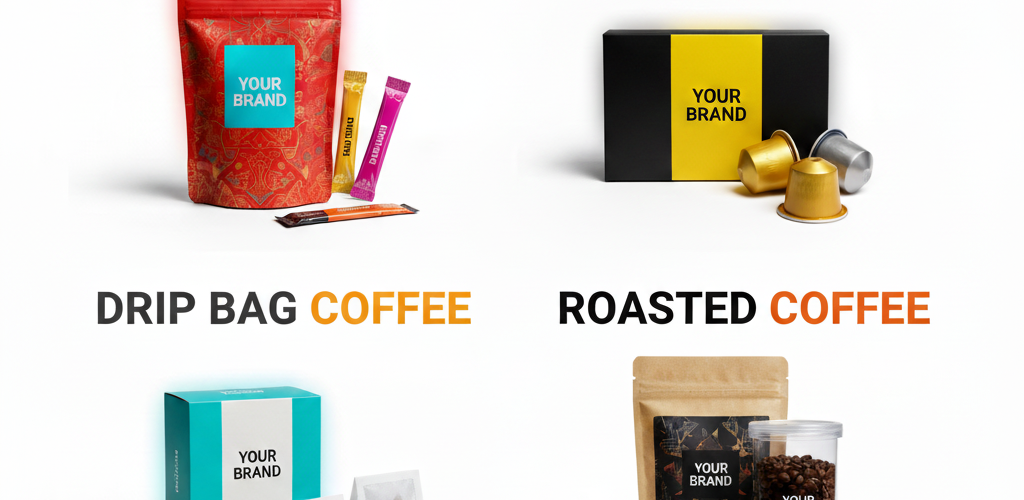 Vietnam Coffee OEM — High-Quality, Cost-Effective OEM Coffee Manufacturing with HUCAFOOD - OEM/ODM Coffee Solution - Instant Coffee & Roasted Coffee & Drip Bag Coffee & Capsules Coffee