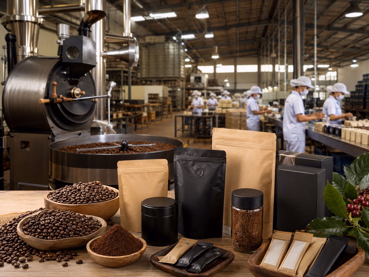 coffee manufacturing in vietnam for oem odm and private label coffee brands