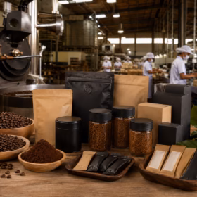 oem and private label coffee products manufactured in vietnam