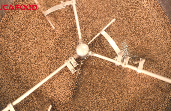 Gia công cà phê hạt rang - HUCAFOOD