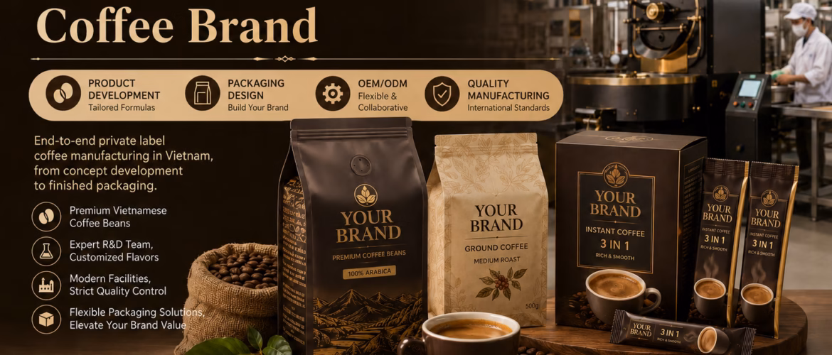 private label coffee vietnam how to build your own coffee brand