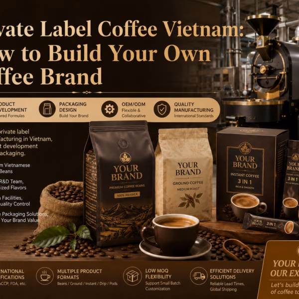 private label coffee vietnam how to build your own coffee brand
