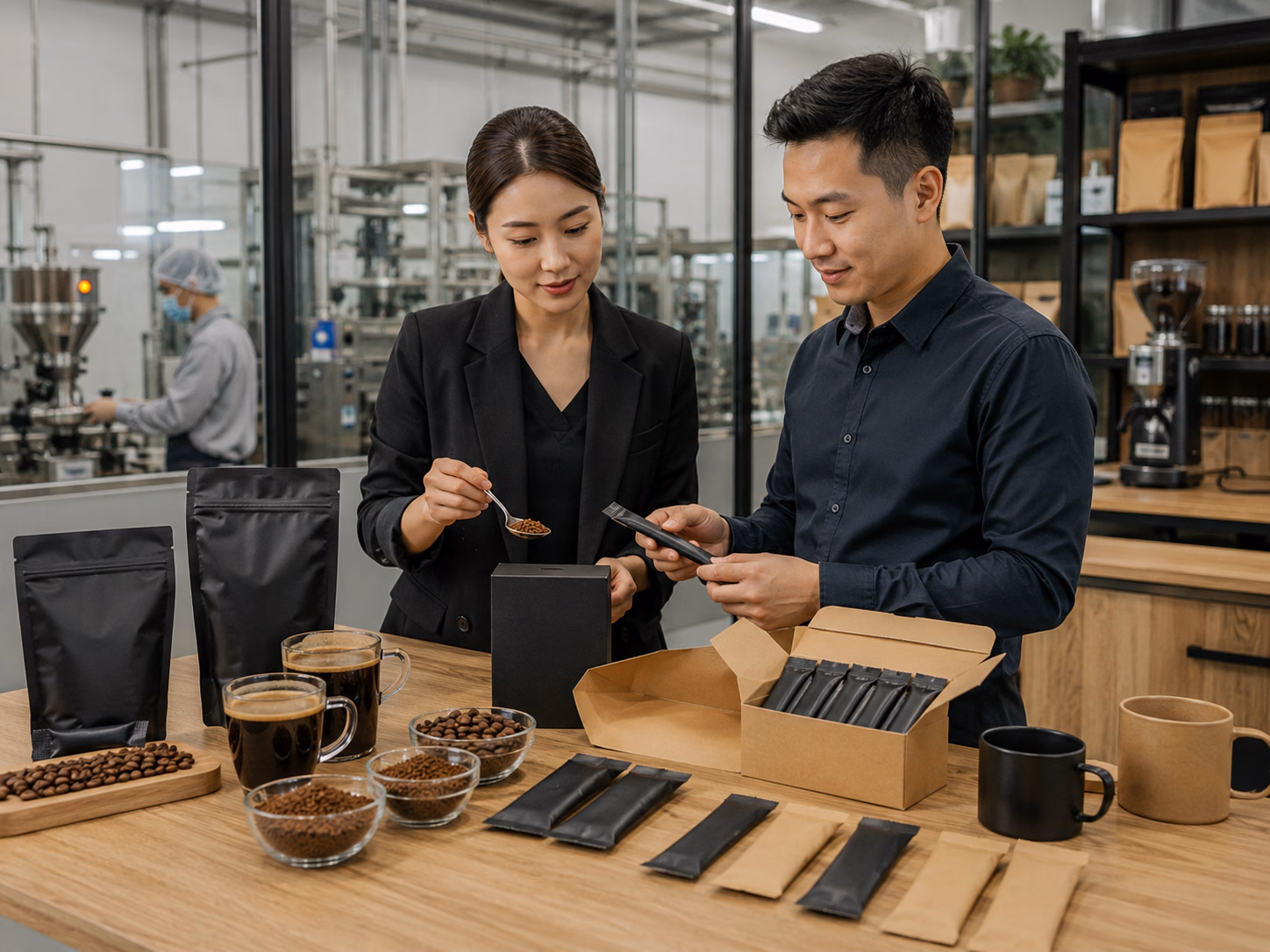 private label instant coffee development for retail coffee brands